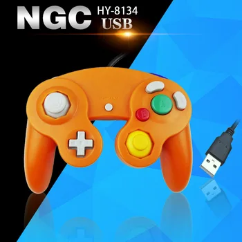 NOU Pentru Gamecube Controller cu Fir USB Joystick Portabil Pentru Nintend Pentru NGC GC Controle Pentru MAC Calculator PC Gamepad ns