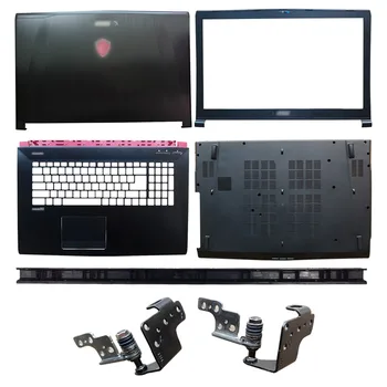 NOU Pentru MSI GE72 GE72VR MS-1791 MS-1792 2QD-Apache PRO LCD de Laptop Capac Spate/Frontal/zonei de Sprijin pentru mâini/Jos de Caz/Balamale Capac Negru