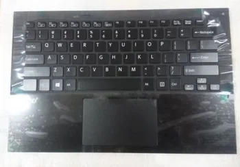 Nou pentru Sony vaio SVP1321L1EBI SVP132A16M zonei de Sprijin pentru mâini touchpad-capac cu iluminare din spate engleză NE laotop tastatură neagră