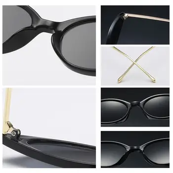 Nou Stil de Moda pentru Femei Înguste ochelari de Soare Ochi de Pisica UV400 Moda ochelari înguste ochelari de soare pentru femei Produse de moda