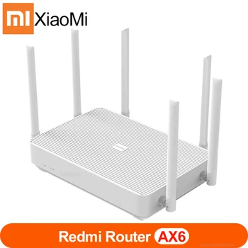 Nou! Xiaomi Redmi Router AX6 Wifi 6 Ochiuri Gigabit 2.4 G/5.0 GHz Dual-Band Wireless Router Wifi Repeater 6 Antene WIFI 6