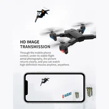Noua Drona 4K cu HD WIFI Camera Camera dubla Urmați-Mă Quadcopter FPV Inteligent Drone Lungă de Viață a Bateriei a Altitudinii RC