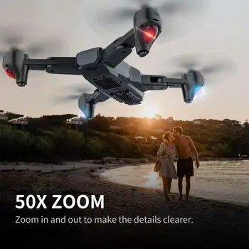 Noua Drona 4K cu HD WIFI Camera Camera dubla Urmați-Mă Quadcopter FPV Inteligent Drone Lungă de Viață a Bateriei a Altitudinii RC