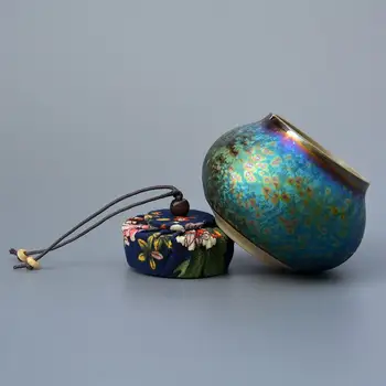 Noua Epocă De Ceai Din Portelan Caddies Mini Ceramice Cutii De Depozitare De Moda Frunze De Ceai Recipient Organizator Acasă Ceainărie Mese Cutie De Ceai