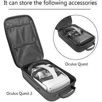 Noua EVA Caz Greu pentru Oculus Quest 2 Caz, Oculus Quest VR Gaming Headset Cutie de Depozitare, Oculus Căutare de Realitate Virtuală Caz de Călătorie