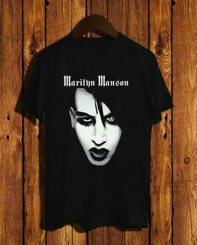 Noua Marilyn Manson Fata T-Shirt Marime S M L Xl 2Xl 3Xl Tee statele Unite ale americii Dimensiune Em31 Masculin Feminin Tricou
