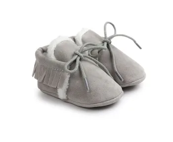 Noua Moda Copil Copil Copil Fată De Primăvară De Toamnă Pantofi Cu Talpă Moale Anti-Alunecare Prewalker Crib Cizme