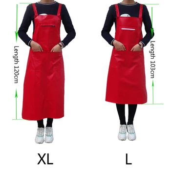 Noua Moda Fierbinte Doamna Barbati din Piele de Înaltă calitate Șorț de Bucătărie Pentru Gătit de Copt Restaurant Femeile PU rezistent la apa șorțuleț instrumente de Acasă