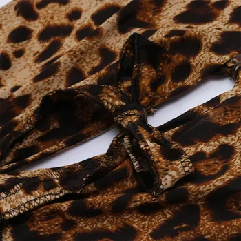 Noua Moda Pentru Femei Plus Dimensiune Lenjerie Sexy Lenjerie De Corp Confortabil Doamnelor Sexy Arc Dantelă Asieta Leopard Romper Lenjerie 2020