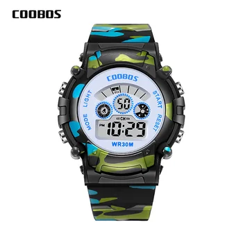 Noua Moda Sport Copii Data Ceasuri Pentru Boy Fata Ceas Digital cu LED Sport Ceas de mana Copii Alarmă Ceas Militar Relogios Cadou