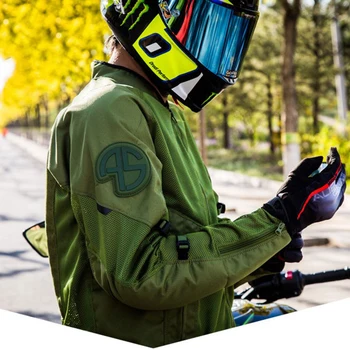 Noua Motocicleta Jacheta Barbati Motocross Jacheta Respirabil Moto Jacheta Portabil Motocicleta Îmbrăcăminte Cu Protecție CE