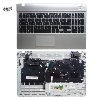 Noua tastatură pentru Samsung NP270E5E NP270E5V NP300E5E NP275E5V NP275E5E NE-tastatura Laptop ARGINT