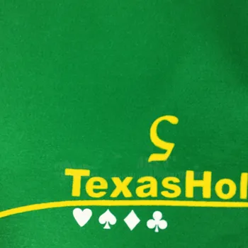 Noul 180*90cm Poker fata de Masa Texas Hold ' em Poker Machete de Masă Simțit 10 Jucători de Poker Mat / Țapiș Poker