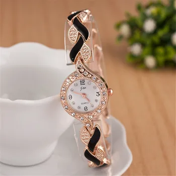 Noul Brand de Moda Brățară de Ceasuri de Femei de Lux Cristal erkek kol saati Ceas Casual Femei Cuarț Ceas reloj mujer