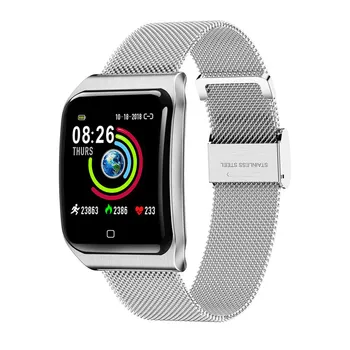 Noul ceas inteligent ceas Bluetooth sport tensiunii arteriale monitorizarea ritmului cardiac fitness tracker observator telefon memento Smartwatch