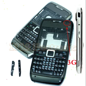 Noul complet Complet Carcasa Telefon Mobil Caz Acoperire cu limba engleză Sau rusă SAU arabă Tastatura Pentru Nokia E71 + Instrumente