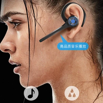 Noul design B1 Wireless Bluetooth pentru Căști de Afaceri Hands-free Ureche setul cu Cască de control al volumului Cu Microfon Casca Sport