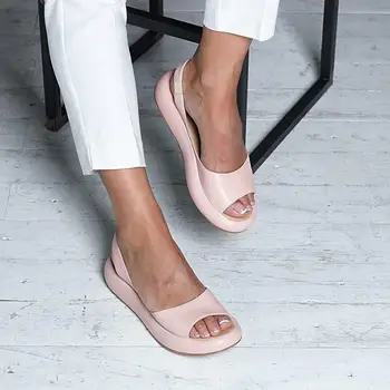 Noul Design De Pantofi Pentru Femei Papuci Femeie Jeleu Roz De Vară Flip-Flops Pantofi De Plaja Si De Sex Feminin Piscină Sandale Cu Platformă Plată Doamnelor Diapozitive