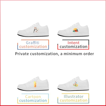 Noul Design Respirabil Pantofi Barbati de Moda Confortabil-DIY Grafic Personalizat Adidași Simplu, de Înaltă Calitate, Casual Culoare Solidă Apartamente Z91