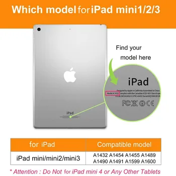 Noul hot copii la șocuri praf de cauciuc de protectie tableta caz pentru Apple iPad Mini 1 2 3 Mini123 Copilul în Siguranță Armura Caz+Film+Pen