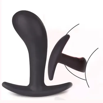 Noul hot Mici dimensiuni curea Silicon pe anal, dop de fund margele stimularea mingea penis artificial masaj de prostata penis fals G spot jucărie Sexuală