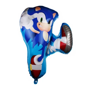 Noul Hot Sega Sonic The Hedgehog Balon Super-Erou Lateral Dublu Balon Folie Aniversare Decor Baloane pentru Copii Duș