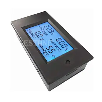 Noul LCD Digital Volt, Watt Metru de Putere Ampermetru Voltmetru AC 80-260V 20A Măsurare Instrumente de Analiză
