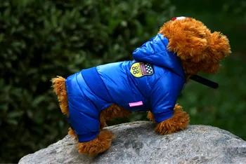 Noul Material Impermeabil Câine Haină De Iarnă De Mari Dimensiuni Câine De Companie Haine Îngroșarea Câine În Jos Jacheta Haine Pentru Animale De Companie Caini Costum