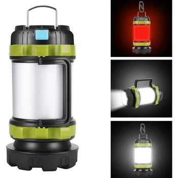 Noul Portabil LED Camping Lanternă Reîncărcabilă Lanterna Portabil în aer liber lumina Reflectoarelor, Lumina de Lucru rezistent la apa Lanterna Far