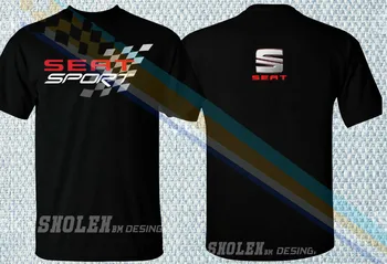 Noul Seat Sport T-Shirt Emblema Leon Cupra de Curse Masina Sport Streetwear Marimea S-3Xl