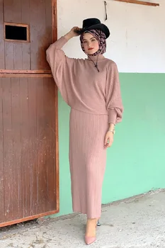 Noul Sezon Turcia Femme Rochii De Moda Hijab Musulman Abayas Pentru Femei Islam Îmbrăcăminte