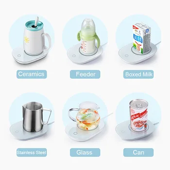 Noul Smart Cana de Cafea Ceașcă Cald Pad Greutate Comutator pentru Biroul de Acasă de Utilizare Temperatură Constantă Placa de Apa Ceai Lapte Mai bun Cadou