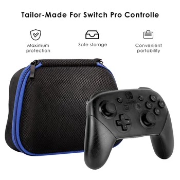 Noul Switch Pro Controller Sac EVA Nyloon Caz cu Curea Anti-zero Geanta pentru Nintendo Comutator NS Pro Gamepad de Acoperire rezistent la Șocuri