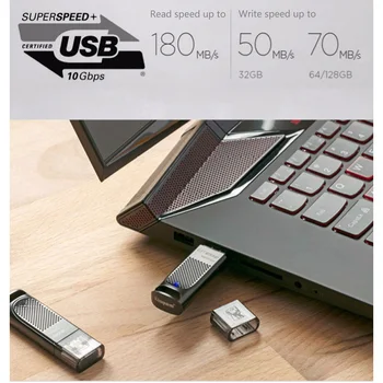 Noul Usb 3.0 Kingston USB flash drive 32GB, 64GB, 128GB Pendrive de Mare viteză 180mb/s USB 3.1 pen drive pachet Stick de Memorie Flash