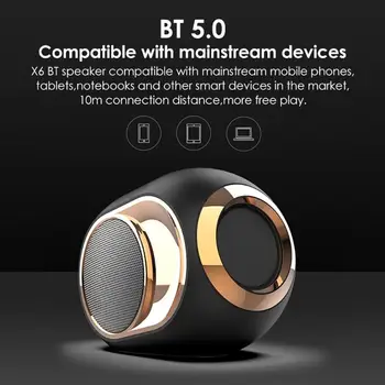 Noul X6 Portabile boxe Bluetooth Soundbar Wireless Muzica stereo Surround super Bass boxe HiFi a Sunetului