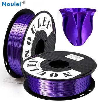 Noulei Imprimantă 3D cu Filament de 1.75 mm 1KG PLA mătase Violet Matasoasa Bogat Luciu 3D din material Plastic Materiale de Imprimare