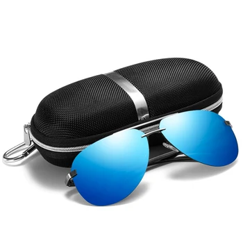 Nouă Bărbați de Conducere de Polarizare ochelari de Soare pline de culoare Clapetă Oglindă de Primăvară este o Dovada de Lentile UV Protectie PilotSunglasses