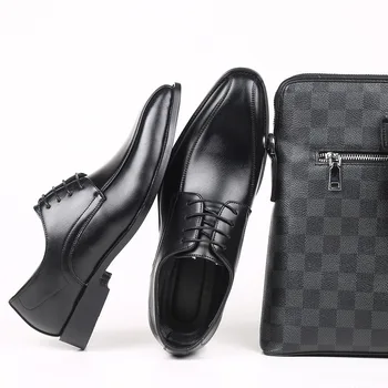 Nouă Bărbați Pantofi de Piele de Om Rochie Brand de Lux Design Elegant de Afaceri Formale Pantofi Bărbați Plus Dimensiune 11 Petrecerea de Nunta rf56