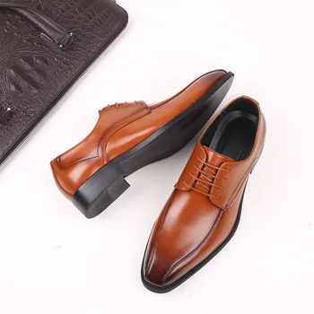 Nouă Bărbați Pantofi de Piele de Om Rochie Brand de Lux Design Elegant de Afaceri Formale Pantofi Bărbați Plus Dimensiune 11 Petrecerea de Nunta rf56