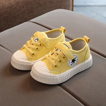 Nouă Copii pantofi pentru fete pentru copii panza pantofi baieti adidasi Primavara toamna pantofi fete Solid moda Copii adidasi