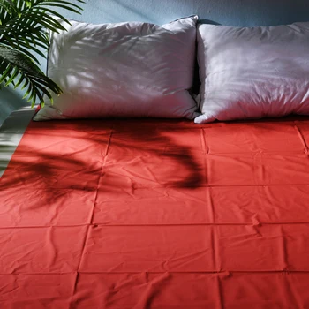 Nouă din PVC de culoare solidă impermeabil foaie de pat de uz casnic, articole de uz casnic 1buc