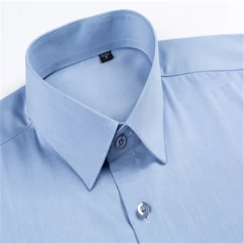Nouă Oameni De Afaceri Casual Coreean Îmbrăca Camasa Cu Maneca Lunga Blusas Bluza Camisa Masculina Slim Fit Vestidos Formales Koszula Bluzki