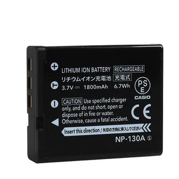 NP-130 NP-130A Baterie pentru CASIO EX-ZR2000 ZR3200 ZR3500 ZR3600 ZR4000 ZR3700 ZR5100 ZR5500 ZR1500 ZR1600 ZR1700 ZR1800 Camera