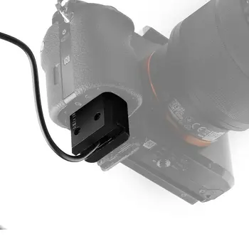 NP-FW50 Dummy Baterie USB Primăvară Cablu Adaptor Pentru aparat Foto Sony Alpha