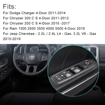 NS Modifica Fereastra de Control Comutator Pentru Chrysler Dodge Charger 300C S 200C S Ram 1500 2500 3500 4500 5500 2011-2016 2017
