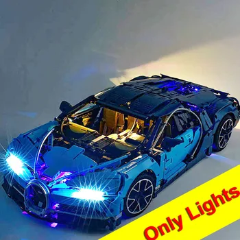 (NU se Includ În Model)Technic Serie CONDUS Lightaling Lumină Set Kit de Iluminat Pentru 42083 Bugatti Chiron Set de Cărămizi de Jucărie