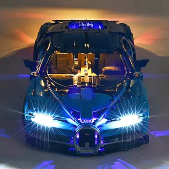 (NU se Includ În Model)Technic Serie CONDUS Lightaling Lumină Set Kit de Iluminat Pentru 42083 Bugatti Chiron Set de Cărămizi de Jucărie