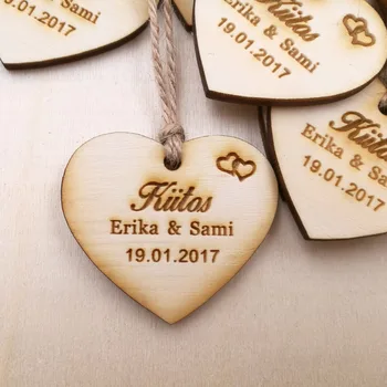Nunta personalizate favoarea tag-uri, rustic, cabină de Duș de Mireasă Favoarea Categorie mulțumesc nunta etichete personalizate salvați data din Lemn Tag-uri