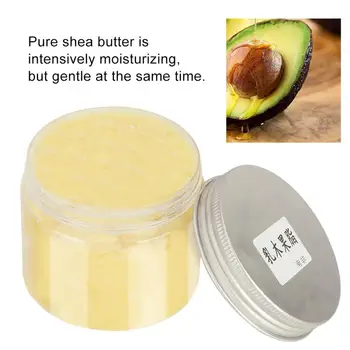 Nutritive, Cosmetice DIY Material Organic Nerafinat, Pur Naturale, Unt de Shea 100 g Balsam de Buze