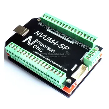 NVUM CNC Controller Card 3 axa 4 axa 5 Axa Mach3 USB Pentru router lemn strung Motion Control Breakout Bord pentru DIY cnc
